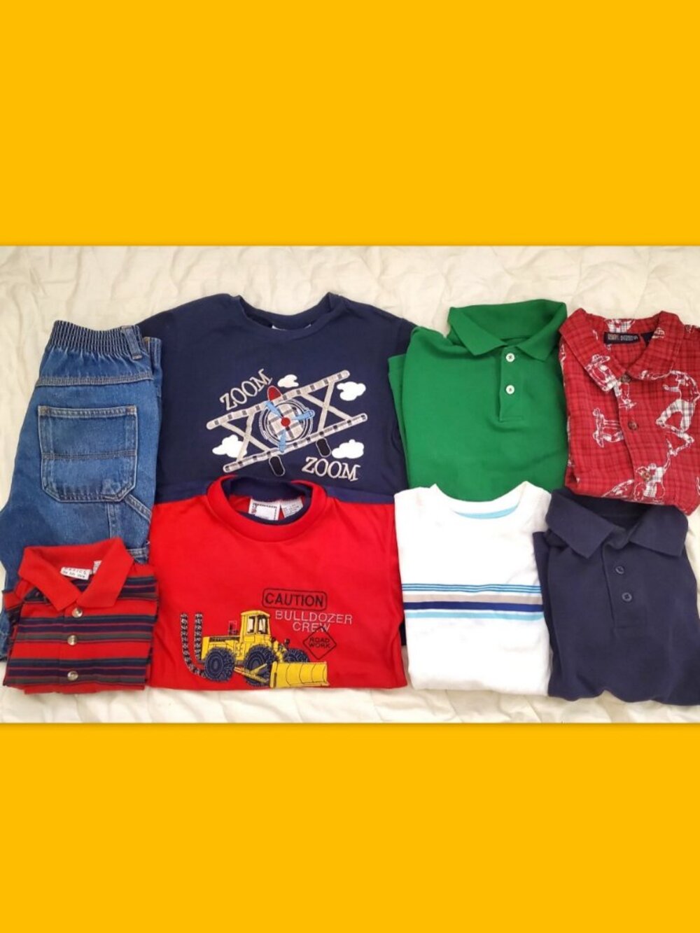 Boys Summer Clothing Bundle Size 7  Dickies Arizona  T-shirt Set Jean Shorts